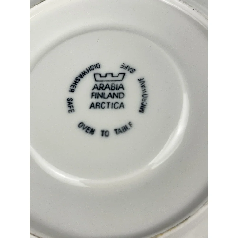 Arabia Finland Arctica Saucer 6